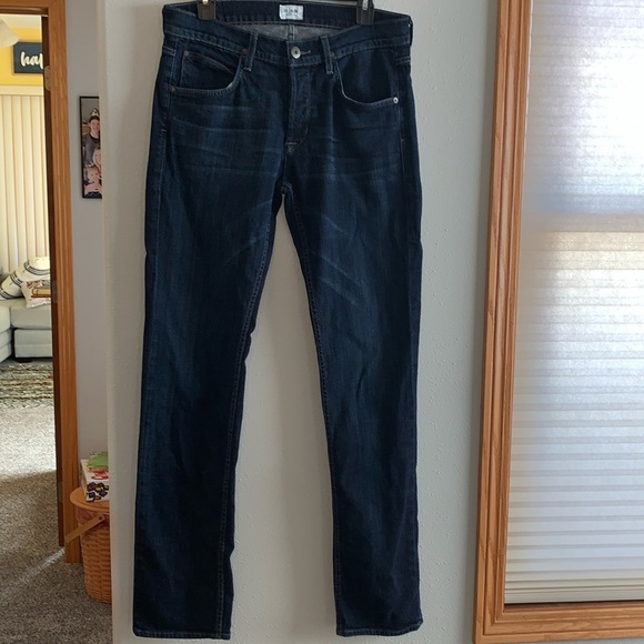 Hudson Jeans Other - Hudson Byron 5 pocket Straight Men's Blue Jeans, size 32, 4 Button Up